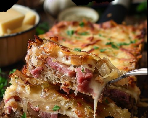 Reuben Bake: A Comforting Casserole with Classic Sandwich Flavors